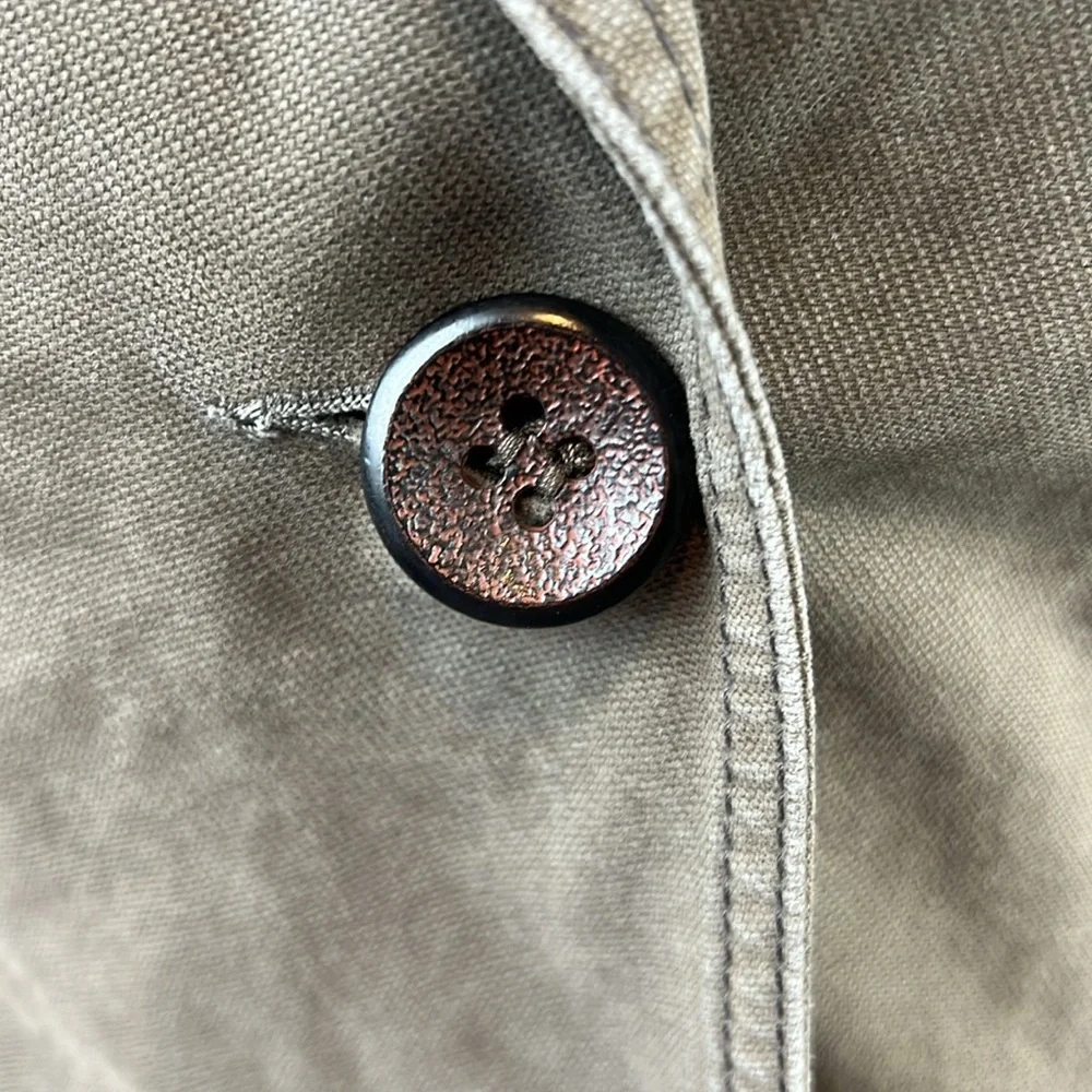 Max & Co 100% Cotton Hooded Jacket Brown - Picture 4 of 14